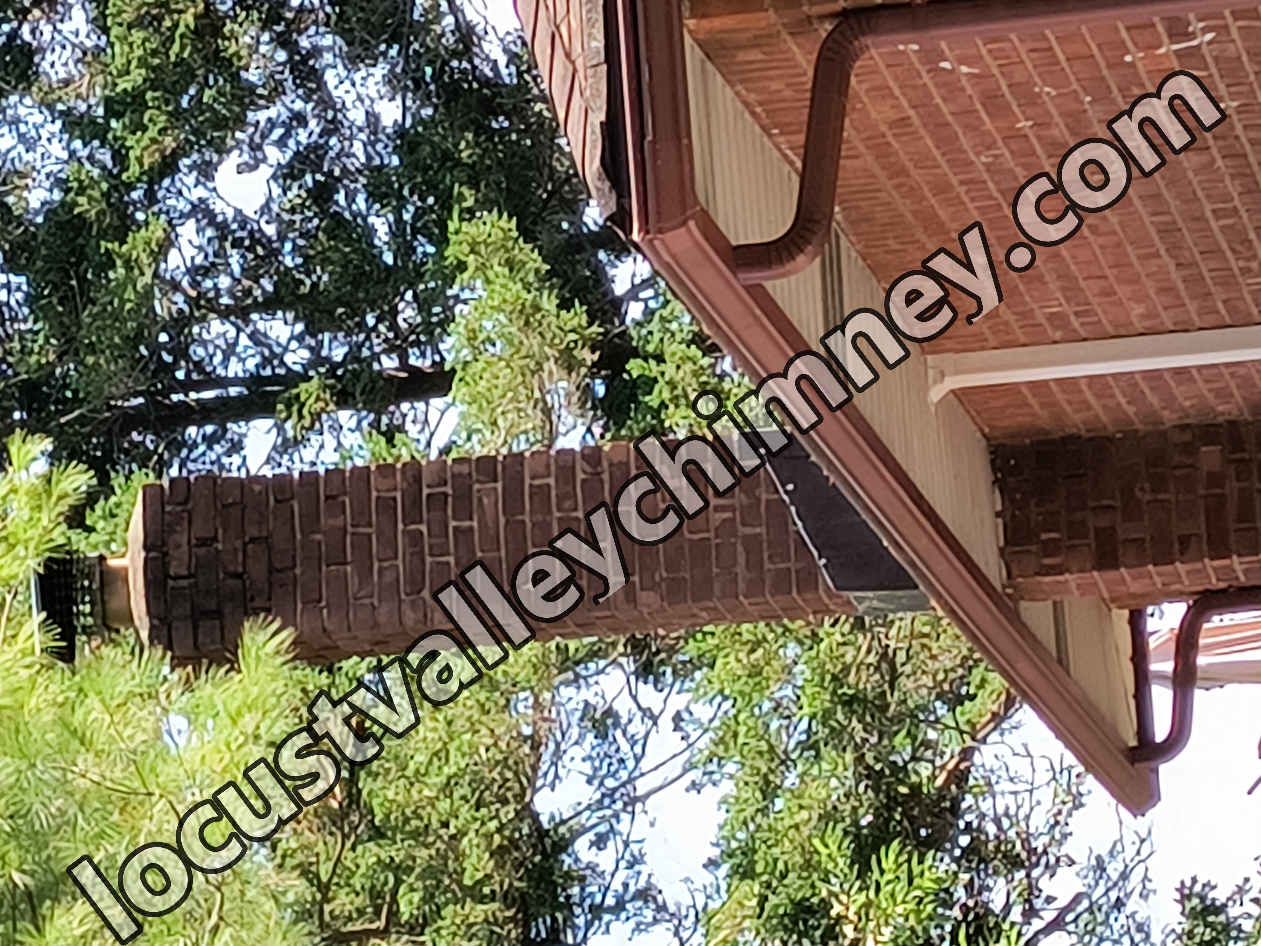 Before and after professional chimney cleaning in Locust Valley, NY