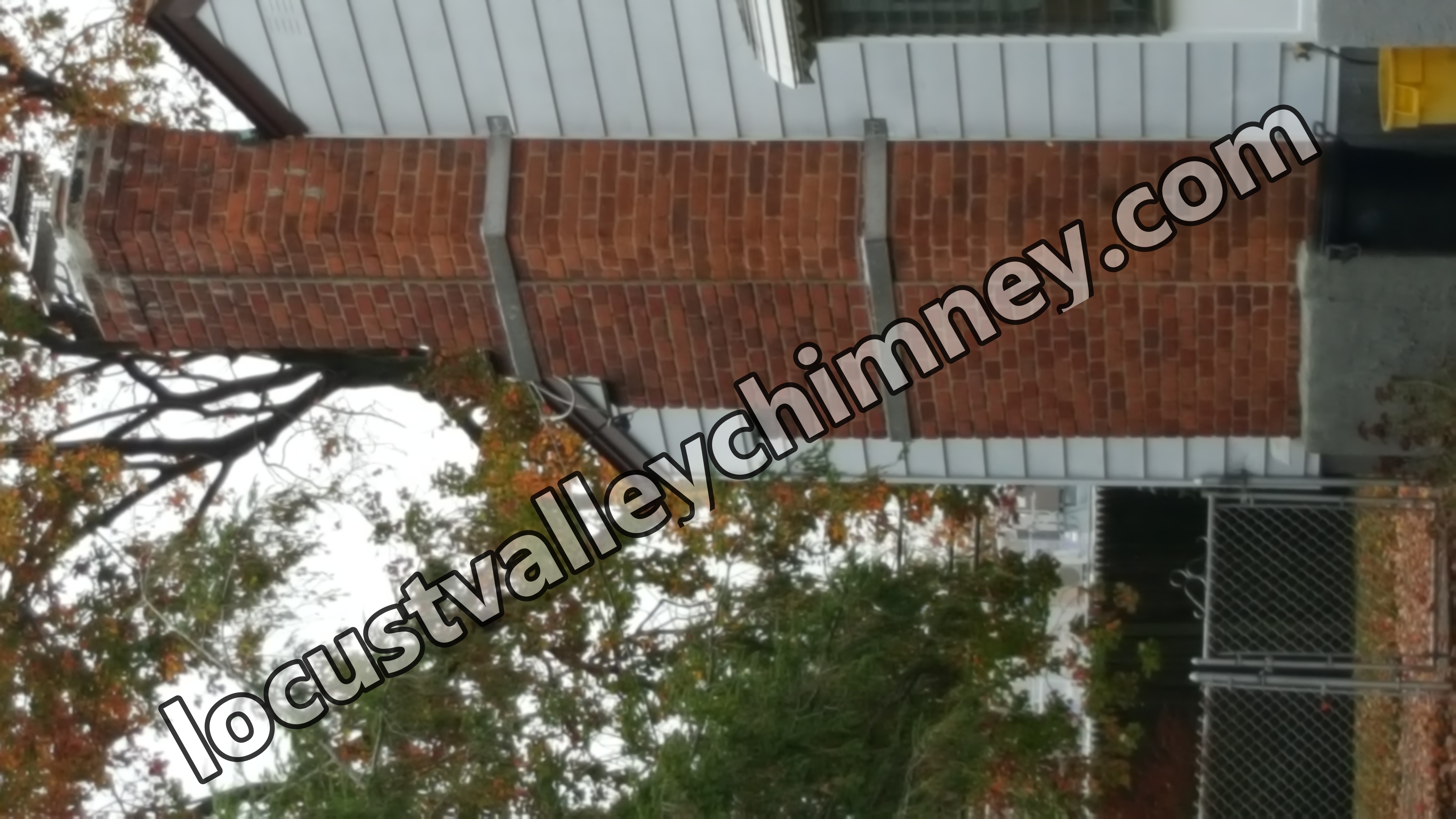 Heavy oil soot removal from chimney flue in Locust Valley, New York